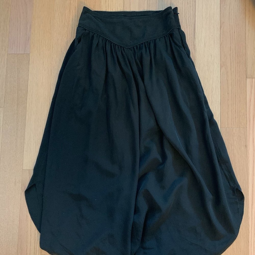 Aritzia Wilfred Le Fou Silk Midi Skirt